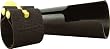 Rovner Dark Soprano Saxophone Ligature and Cap, 1MS Most Metal Soprano Sax Mouthpieces