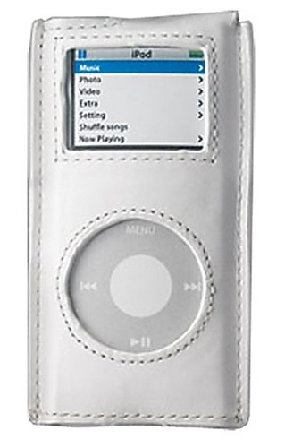 Radius 第二世代iPod nano用レザーケース radJacket ホワイト RA-LC01W1