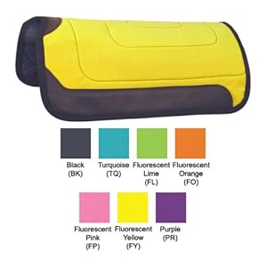 Aire Grip Saddle Pad-Fluorescent Lime