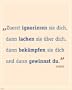 Motivational - Poster - Erst lachen sie �ber dich - M.Gandhi + �-Poster