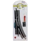 Bachmann Trains Snap-Fit E-Z Track Remote Turnout - Left - HO Scale