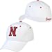 Nebraska Cornhuskers White Fit Stretch Cap from Top of the World