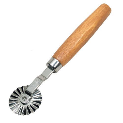 Ateco Pastry Wheel – Fluted – SS/Wood