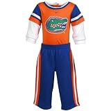 Nike Florida Gators Orange-Royal Blue Newborn Creeper & Fleece Sweatpants 2-Piece Gift Set