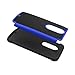 Moto X (2nd Gen) Case, LK [Shock Absorption] Hybrid Dual Layer Armor Defender Protective Case Cover for Motorola Moto X 2nd Generation (Blue)