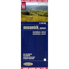 Mosambik. Malawi 1 : 1 200 000: Kartenbild 2seitig, klassifiziertes Stra�ennetz, Ortsindex, GPS-tauglich, wasserfest impr�gniert, Spezialpapier Polyart