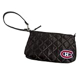 NHL Montreal Canadiens Quilted Wristlet, Black