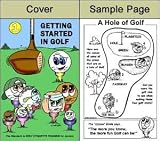 Getting Started in Golf Training Activity Book Nice NEW