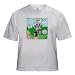 Adam and Eve - Lock-out at the Garden of Eden - Adult Birch-Gray-T-Shirt Medium