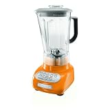 KitchenAid KSB560TG 5-Speed Blender with Polycarbonate Jar, Tangerine
