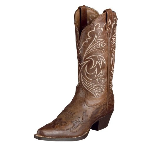 Ariat Women's Heritage Western J Toe Wing Tip Boot
