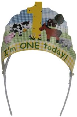 JT Party Supplies JT-PS-KI907 "I'm One Today" Head Wear (24 Pack)