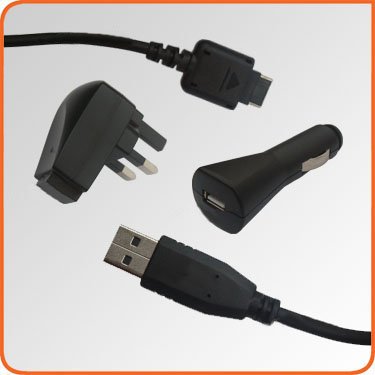 Childrens Toyshop  Electronics : greymobiles USB/Car/Mains Multi Charger Adapter Pack For LG Chocolate KG800, Shine KE970, KU970, Prada KE850, KG810, KG320