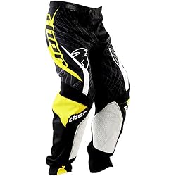 Thor MX Phase Spiral Youth Boys Off-Road Motorcycle Pants - Yellow