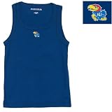 Antigua Kansas Jayhawks Women's Ribbed Tank Top
