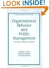 Organizational Behavior and Public Management (Public Administration and Public Policy)
