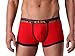 99extra Underwear,4 Color Men's Bamboo Fiber Low Rise Skinny Boxer Briefs