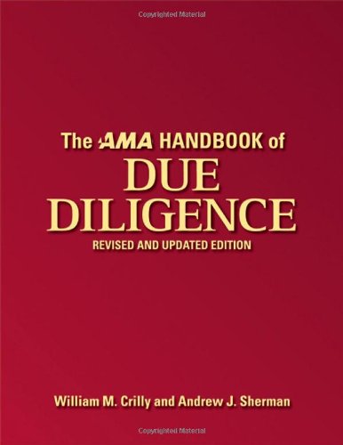 The AMA Handbook of Due Diligence