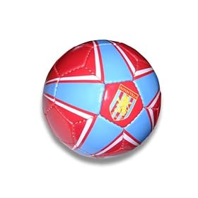 Aston Villa Miniature Soccer Ball, Size 1