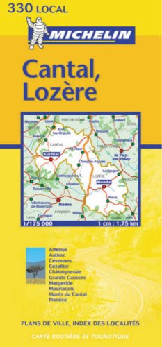 Cantal/Lozere 2003 (Michelin Local Maps)