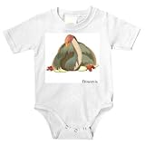 Onesie with dinosaur, prehistoric, bird