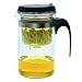 Lilac EZ-Use Clear Glass Teapot 16.9 FL Oz.(500ml)