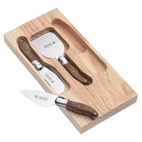 Sabatier Laguiole 3-Piece Cheese Set