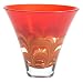 Evolution by Waterford 8-Inch Red and Amber Bowl
