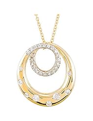 14K Yellow Gold Diamond Necklace - 0.33 Ct. -- LIFETIME WARRANTY