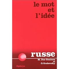 Russe : Le mot et l'id�e