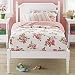 Kids' Beds: Kids White Wooden Platform Bed - Twin Bed (White)