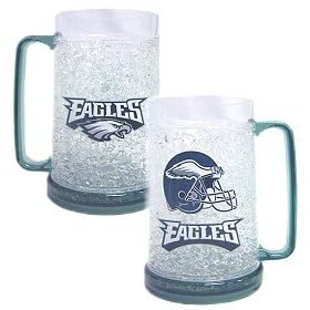 <b>Philadelphia Eagles Crystal Freezer Mug</b>