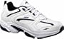 Avia Men's A104M Aerobic Shoes,White/Black/Steel Grey,9.5 W US