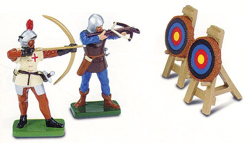 Childrens Toyshop  Toys : Knights of Agincourt - Archers Target Scene 41113