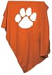Clemson Tigers Sweatshirt Blanket/Throw NCAA College Athletics Sports Team Fan Merchandise
