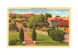 Arizona Inn, Tucson, Arizona Places Art Poster Print, 17x11