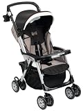 Peg Perego Ultimate Lightweight Stroller- Black/ Toffee