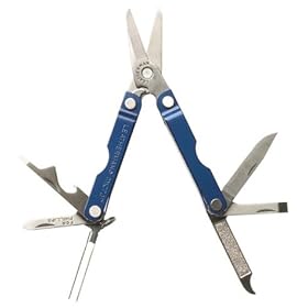 Leatherman 64040103 Blue Stainless Micra Tool