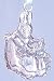 Mrs. Rabbit and Bunnies Sterling Silver Ornament