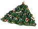 Spode Christmas Tree Figural Deviled Egg Tray 12- 1/2 inch L x 12 inch W