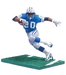 NFL Legends Figure: Barry Sanders Detroit Lions Blue Jersey