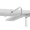 Rubbermaid 3H98 Configurations 30-Hook Tie and Belt Organizer, Titanium