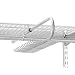 Rubbermaid 3H98 Configurations 30-Hook Tie and Belt Organizer, Titanium