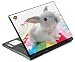 Gray Cute Bunny Rabbit - Official Hanadeka Club Animal Decorative Protector Skin Decal Sticker for 17 Laptop Computer