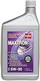 Maxtron Full Synthetic Gas Engine Motor OilCase - 12 Quarts10W 30