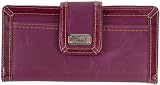 Fossil Wallets - Solid Tab Clutch (Color: Magenta)