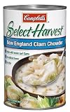 Campbell's Select New England Clam Chowder Easy Open, 18.8 oz Cans, 12 ct (Quantity of 1)