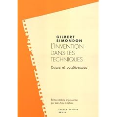 L'invention dans les techniques : Cours et conf�rences