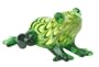 Fitz and Floyd Art Glass Menagerie Frog Figurine