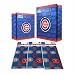 Chicago Cubs MLB Gift Bags (2 Large,1 Medium) & Flat Gift Wrap (2) Combo Pack #1